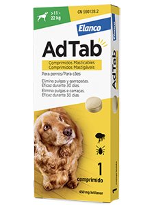 ADTAB PERRO 450 mg. (11 - 22 Kg.) 1 comprimido